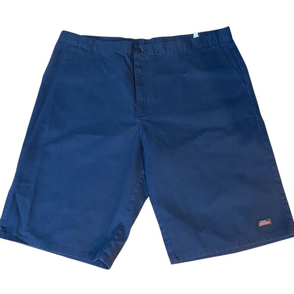 Dickies Mens Work Shorts 44 Navy Blue Cotton Blend Work Skate - Picture 1 of 5